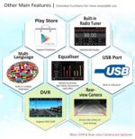 Android 8.1 10.1 inch Car DVD Player GPS Navigation system for Jeep Wrangler 2011 -2017 HD Bluetooth Radio WIFI 4G Stereo IPS - Image 8