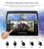 AuCAR 10.1" GPS Navigation system for Toyota Prado 2018 Android Car DVD Player HD 1024*600 Bluetooth GPS radio WIFI 4G Car Stereo - Image 4