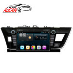 AuCAR Android 10.1 inch GPS Navigation system for Toyota Corolla 2013 - 2015 1024*600 Bluetooth GPS Radio WIFI 4G Stereo