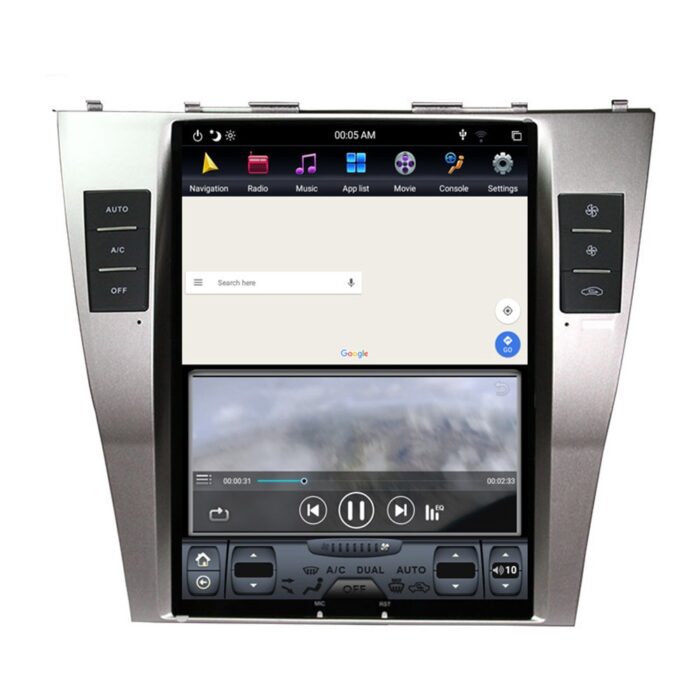 AuCAR Android 9.0 Vertical screen Car GPS Navigation For TOYOTA CAMRY 2006-2011 stereo multimedia player radio tape recorder head unit - Image 8