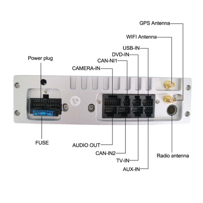 AuCAR Vertical screen RAM Android 9.0 Car NO DVD Player GPS Navigation Stereo In-dash for Toyota Camry Aurion 2012- 2015 Multimedia HD - Image 5