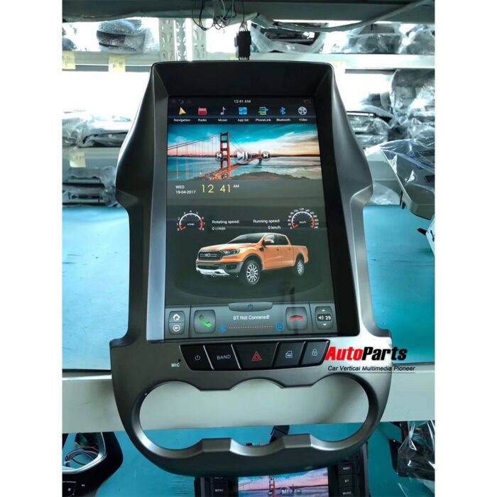 AuCAR Tesla style Android 9 Car GPS Navigation For Ford Ranger/F250 2011-2016 radio tape recorder headunit auto stereo multimedia IPS - Image 6