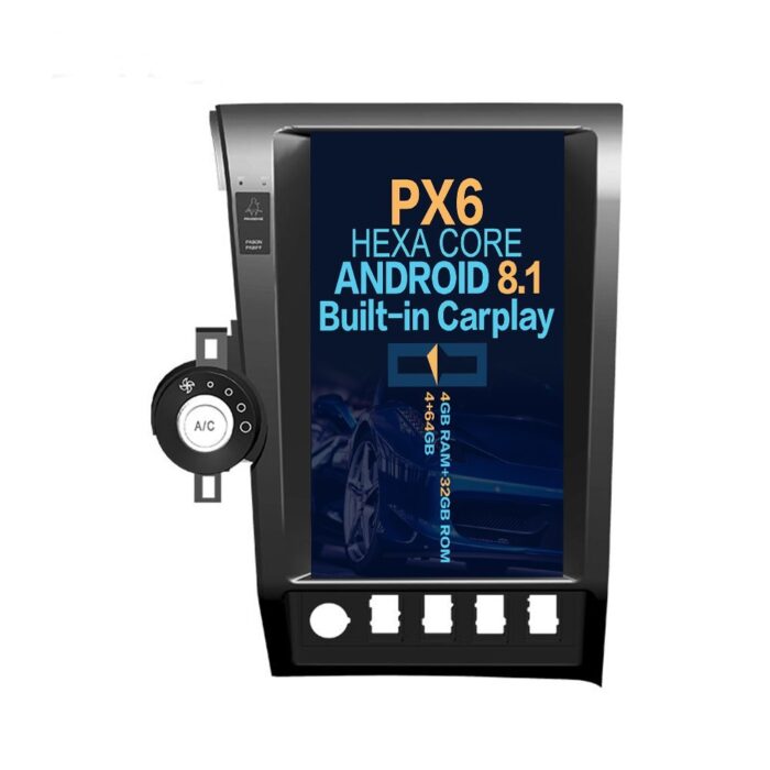 AuCAR Tesla style Android 9.0 PX6 Car GPS Navigation For Toyota Tundra 2007-2013 headunit stereo multimedia player radio tape recorder - Image 7