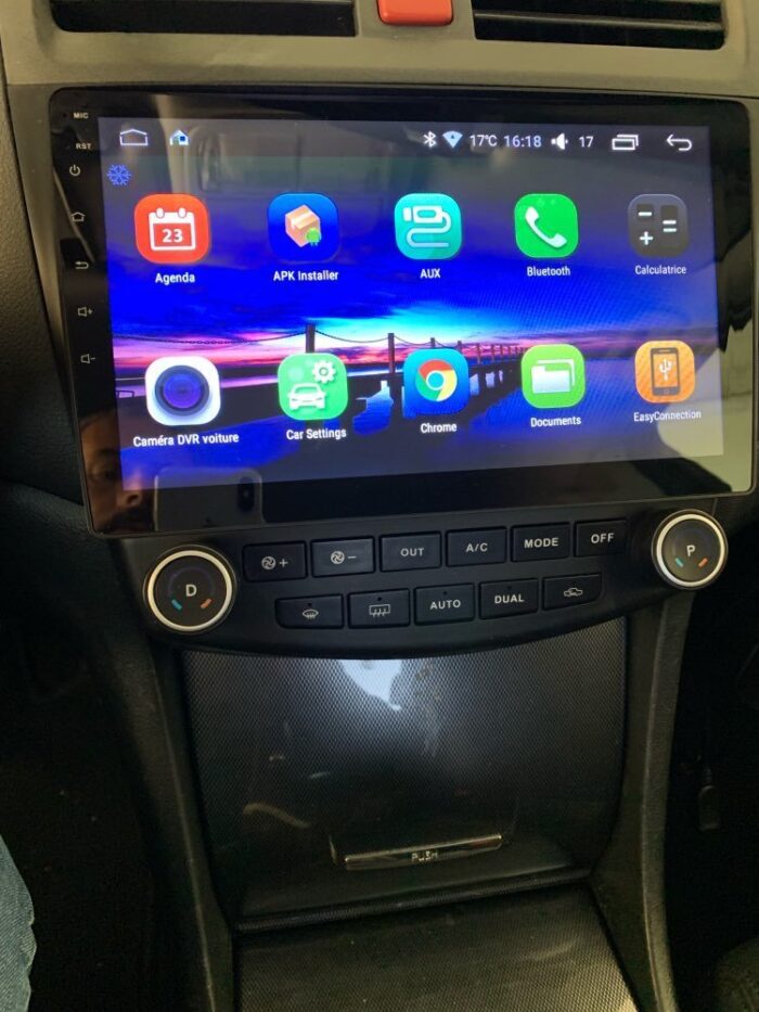 AuCAR Android Car DVD Player for Honda Accord 2003-2007 Car GPS Multimedia system HD Bluetooth Radio WIFI 4G AUX touch screen - Image 10