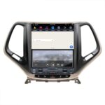 AuCAR Android 8.1 Tesla style 4GB PX6 Car GPS Navigation For JEEP Cherokee 2014-2019 head unit radio multimedia player Android Auto HD