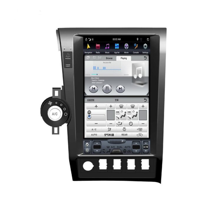 AuCAR Tesla style Android 9.0 PX6 Car GPS Navigation For Toyota Tundra 2007-2013 headunit stereo multimedia player radio tape recorder - Image 6