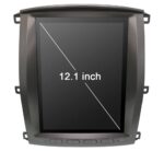 AuCAR Android 9.0 4GB RAM Tesla style PX6 Car GPS Navigation For TOYOTA LAND CRUISER LC100 2003+ headunit multimedia radio tape recorder - Image 3