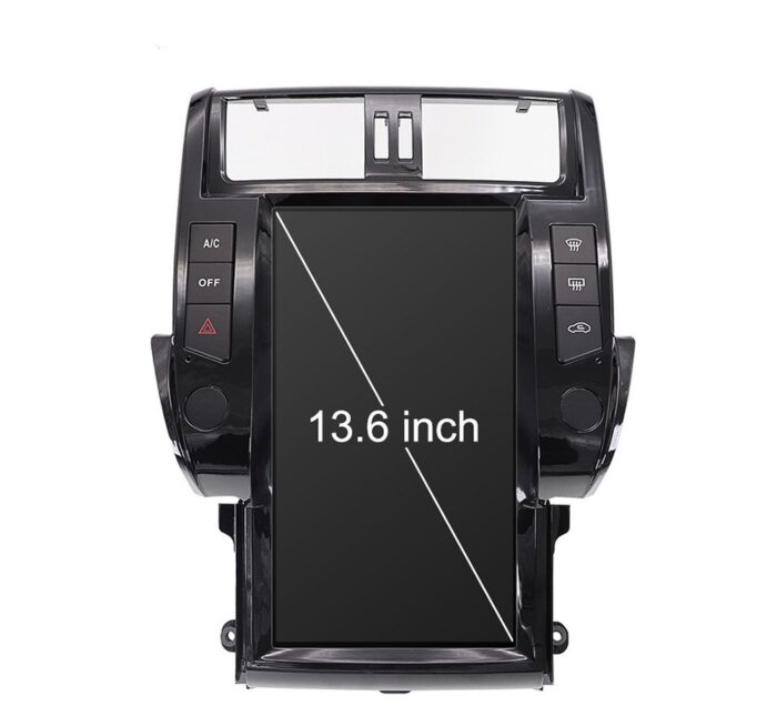 AuCAR Android Tesla style Car GPS Navigation For TOYOTA Land Cruiser Prado 2010-2013 head unit multimedia player radio tape recorder - Image 7