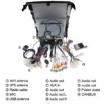 AuCAR 16 inch Tesla style Car no DVD Player GPS Navigation auto Radio for TOYOTA LAND CRUISER LC200 2008-2015 PLUS stereo multimedia - Image 6