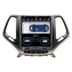 AuCAR PX6 Android 9.0 4GB Tesla style Car GPS Navigation For Jeep Cherokee 2010 - 2019 head unit multimedia player auto radio tape - Image 2