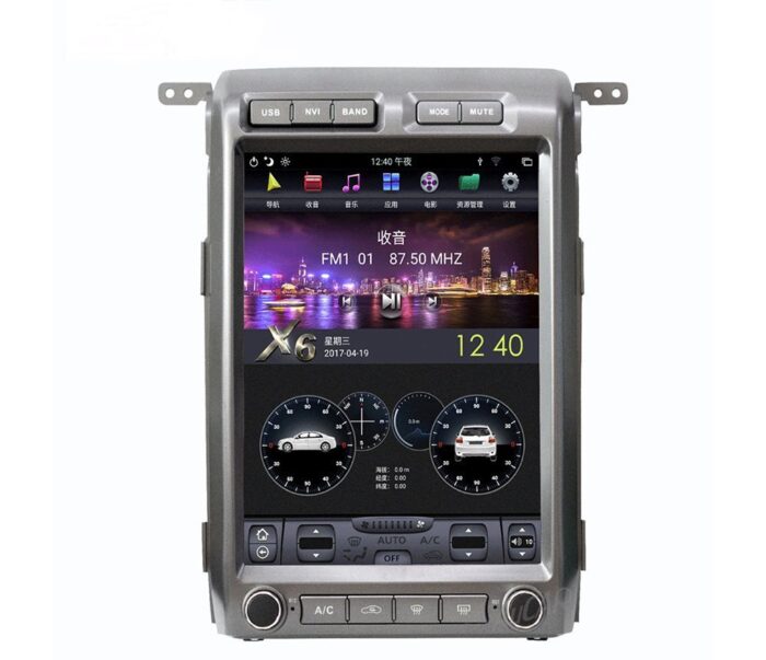 AuCAR 13‘’ Tesla Style Android 9.0 multimedia Car radio For Ford F150 2009 -2014 GPS navigation stereo Carply autoradio 2 din 1 order - Image 2