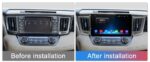 AuCAR Android Car DVD Player for Toyota RAV4 2014-2018 Car GPS Multimedia system HD Bluetooth Radio WIFI 4G AUX touch screen - Image 13
