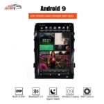 AuCAR 16 inch Tesla style Car no DVD Player GPS Navigation auto Radio for TOYOTA LAND CRUISER LC200 2008-2015 PLUS stereo multimedia