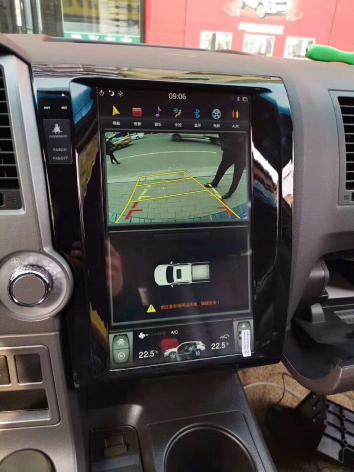 AuCAR Tesla style Android 9.0 PX6 Car GPS Navigation For Toyota Tundra 2007-2013 headunit stereo multimedia player radio tape recorder - Image 3