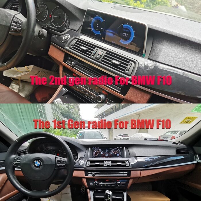 AuCAR NEW STYLE Android 10 car multimedia for BMW F10 5 Series 2011-2017 CIC CCC NBT 8 core Android 10.25'' car radio 4G LET DSP - Image 4