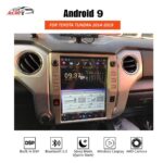 AuCAR Android Tesla style Car no DVD Player GPS Navigation For Toyota Tundra 2014-2019 head unit stereo multimedia radio tape recorder (Copy) - Image 3