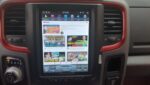 AuCAR Android 9.0 Tesla Style 10.4" Car multimedia for Dodge RAM GPS System Audio 2014 - Bluetooth Radio WIFI Vertical Stereo IPS - Image 6