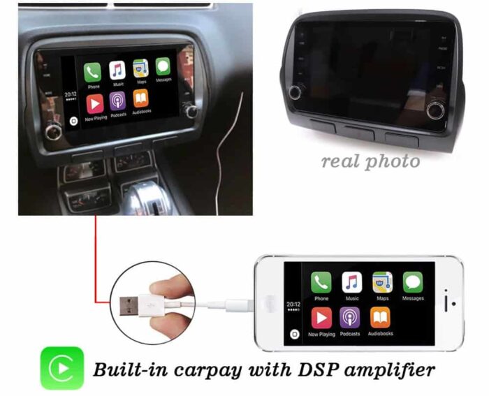 AuCAR car multimedia Android For Chevrolet Camaro/CC 2010-2015 car DVD GPS navigation WIFI Bluetooth car radio player - Image 6