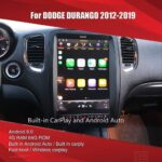 AuCAR Tesla style For Dodge Durango 2014-2019 Android multimedia Car Radio For Dodge Durango GPS Navigation Stereo 2 din headunit - Image 6