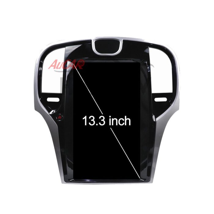 AuCAR Android 9.0 Tesla style 13.3" Car DVD GPS navigation for Chrysler 300C 2013-2019 Car radio player Auto stereo head unit recorder - Image 5