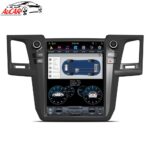 AuCAR Android 9.0 Tesla Style 12.1" car radio GPS Navigation for Toyota Fortuner 2013 2014 2015 autoradio 1 din multimedi Stereo