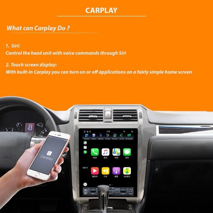 AuCAR 13‘’ Tesla Style Android 9.0 multimedia Car radio For Ford F150 2009 -2014 GPS navigation stereo Carply autoradio 2 din 1 order - Image 14