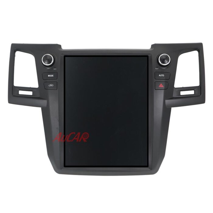 AuCAR Android 9.0 Tesla Style 12.1" car radio GPS Navigation for Toyota Fortuner 2013 2014 2015 autoradio 1 din multimedi Stereo - Image 3