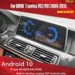 AuCAR NEW STYLE Android 10 Car Multimedia for BMW F02/F01 7 Series 2009-2015 CIC CCC NBT 8 core Android car radio 4G LET DSP - Image 3