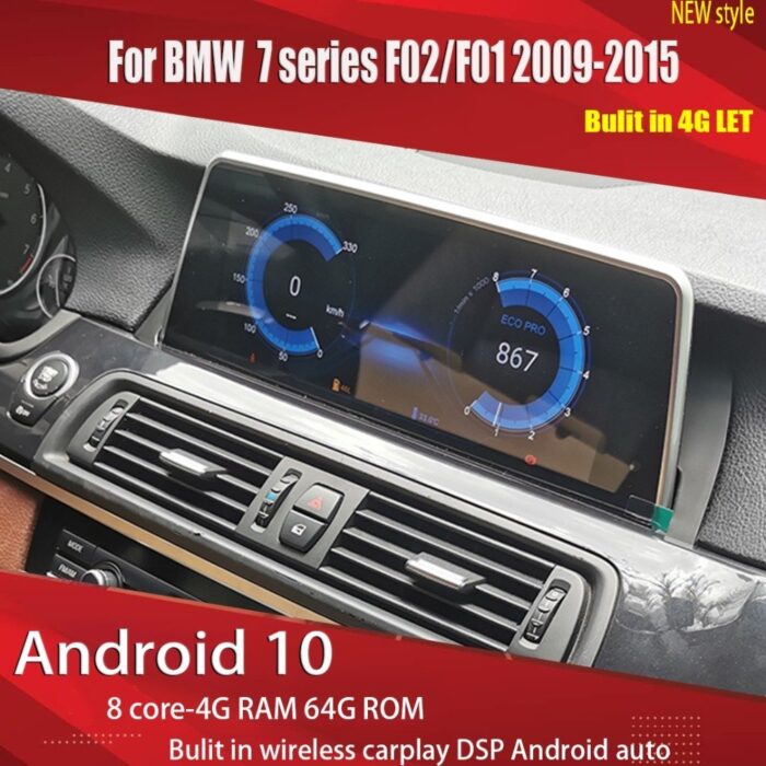 AuCAR NEW STYLE Android 10 Car Multimedia for BMW F02/F01 7 Series 2009-2015 CIC CCC NBT 8 core Android car radio 4G LET DSP - Image 3