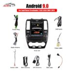 AuCAR Tesla style 12.1'' Android multimeda car radio for Land Rover freelander 2 Android GPS navigation autoradio Stereo 2 din - Image 5