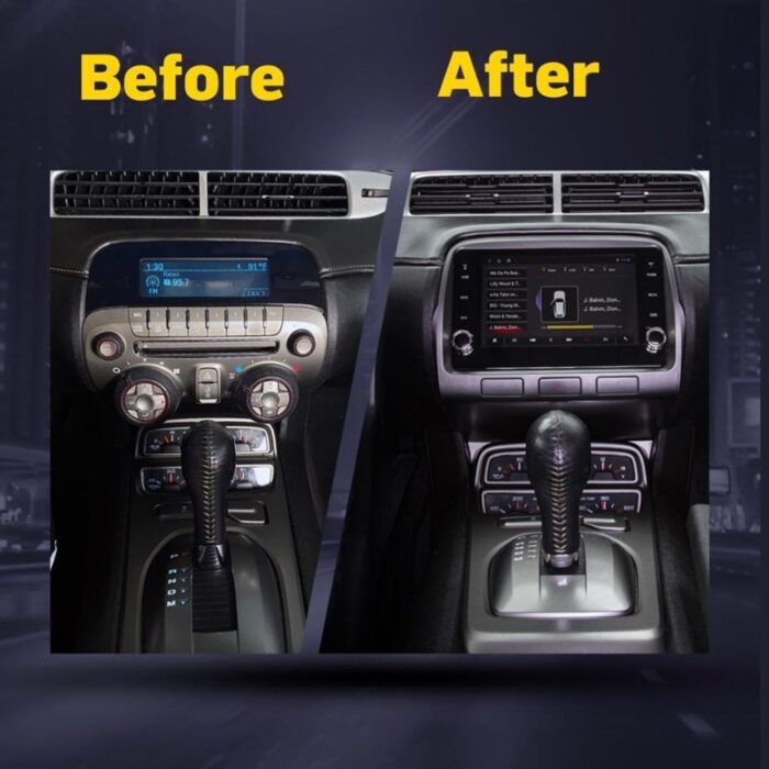 AuCAR Android Car radio For Chevrolet Camaro/CC 2010-2015 car multimedia DVD GPS navigation WIFI stereo Android player - Image 2