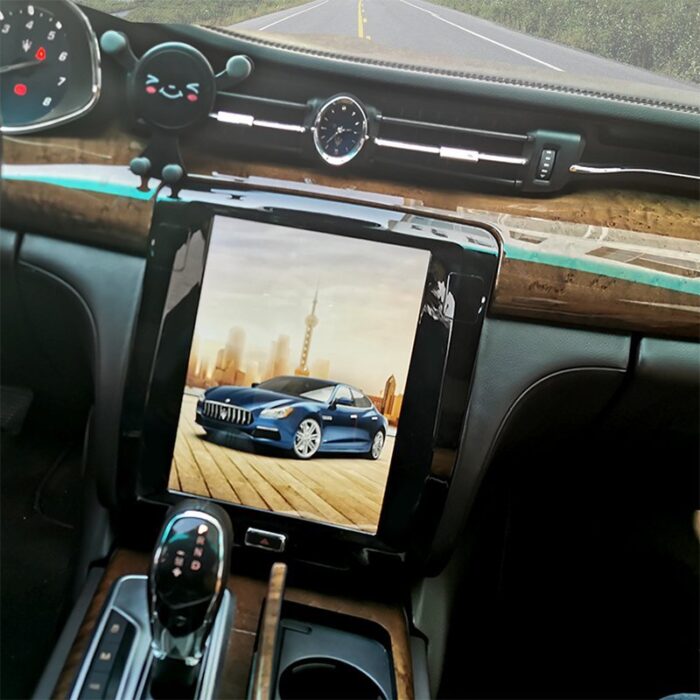 AuCAR tesla style 10.4 inch Android 9 Car multimedia radio for Maserati Quattroporte 2012-2019 GPS navigation Stereo unit - Image 8