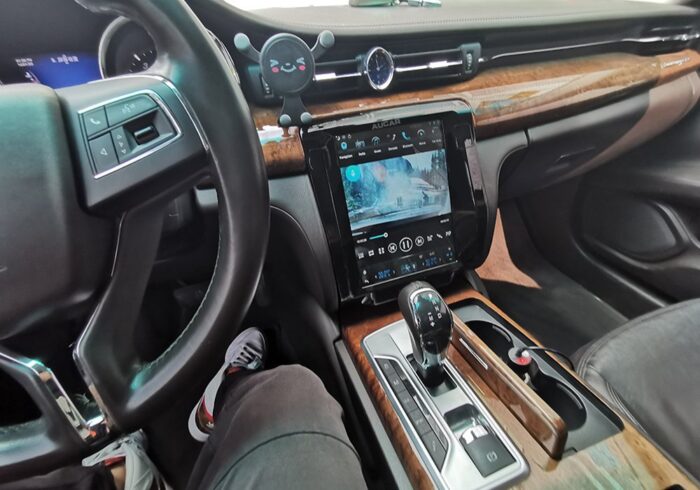 AuCAR tesla style 10.4 inch Android 9 Car multimedia radio for Maserati Quattroporte 2012-2019 GPS navigation Stereo unit - Image 3