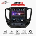 AuCAR tesla Android 9.0 multimedia Car radio for Mitsubishi Triton L200 2016 -2018 GPS navigation 1 din stereo autoradio DVD