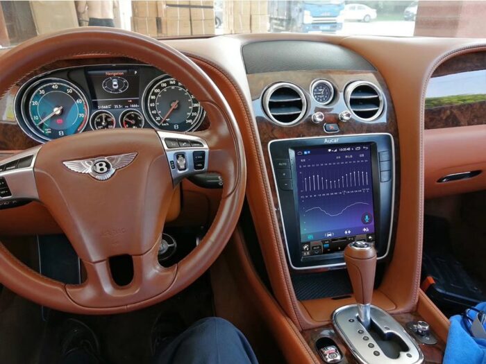 AuCar Tesla 10.1 inch For Bentley Continental GT GTC For Bentley Continental Flying Spur 2012-2019 GPS navigation radio stereo - Image 5