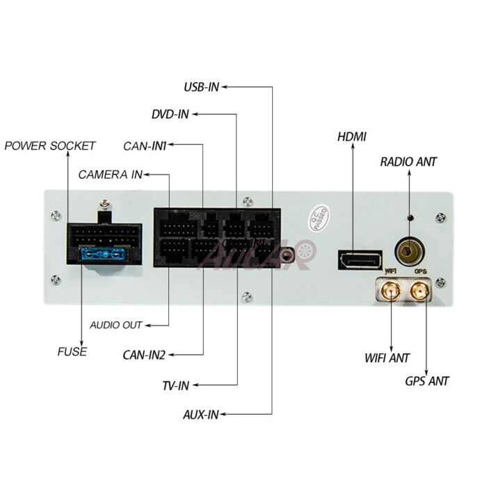 AuCAR Tesla Android 9 Car GPS navigation radio for Ford Smax/S-Max/Galaxy 2007-2015 car multimedia player Stereo autoradio audio - Image 6