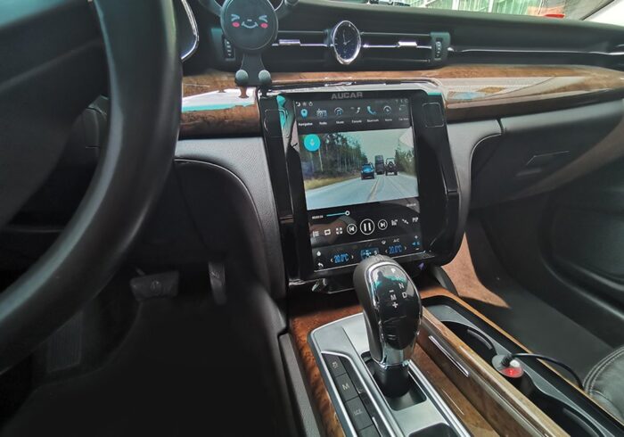 AuCAR tesla style 10.4 inch Android 9 Car multimedia radio for Maserati Quattroporte 2012-2019 GPS navigation Stereo unit - Image 4