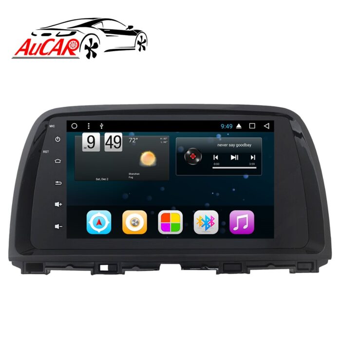 AuCAR Android 9" Car DVD Player Car Radio for Mazda CX-5 2014 - 2016 HD 1024*600 Bluetooth GPS navigation WIFI 4G IPS Stereo DVD - Image 2