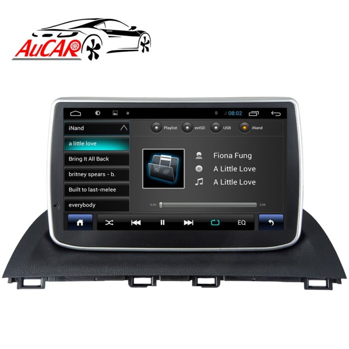 AuCAR Android 9" Car DVD Player for Mazda 3 Axela car radio 2014 - 2018 HD 1024*600 Bluetooth GPS Radio WIFI 4G car Stereo DVD - Image 6