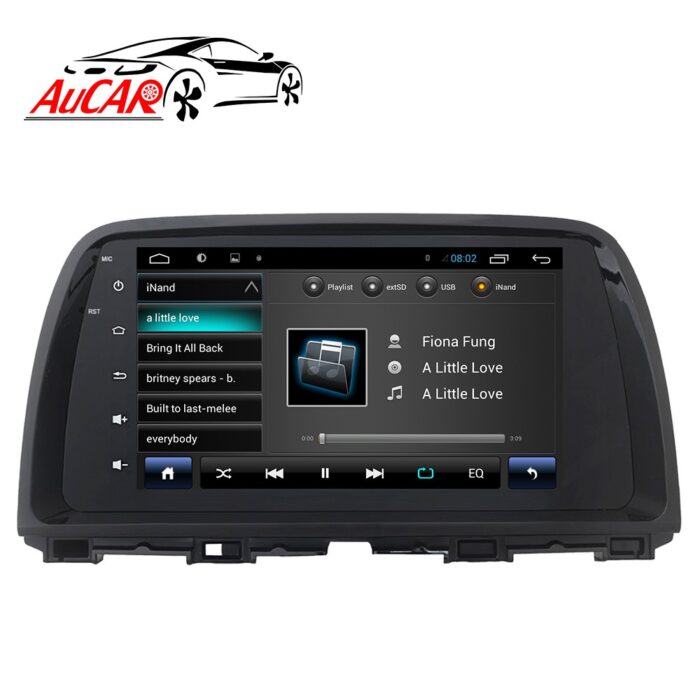 AuCAR Android 9" Car DVD Player Car Radio for Mazda CX-5 2014 - 2016 HD 1024*600 Bluetooth GPS navigation WIFI 4G IPS Stereo DVD - Image 4