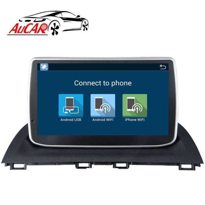 AuCAR Android 9" Car DVD Player for Mazda 3 Axela car radio 2014 - 2018 HD 1024*600 Bluetooth GPS Radio WIFI 4G car Stereo DVD - Image 4