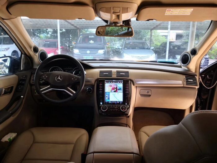 AuCAR Tesla style 9.7'' Android multimedia car radio for Mercedes Benz R280 R300 R320 R350 R450 2005-2013 GPS navigation autoradio Stereo 2 din - Image 9