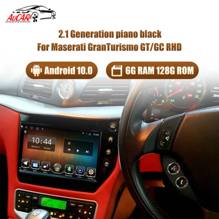 AuCAR Gen 2.1 6gb ram 128gb rom Android 10 system Car Radio for Maserati GT/GC GranTurismo 2007 - 2017 multimedia Stereo Audio DVD player - Image 5