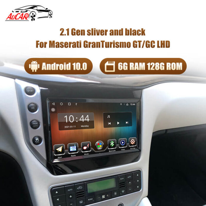 AuCAR Gen 2.1 6gb ram 128gb rom Android 10 system Car Radio for Maserati GT/GC GranTurismo 2007 - 2017 multimedia Stereo Audio DVD player - Image 6