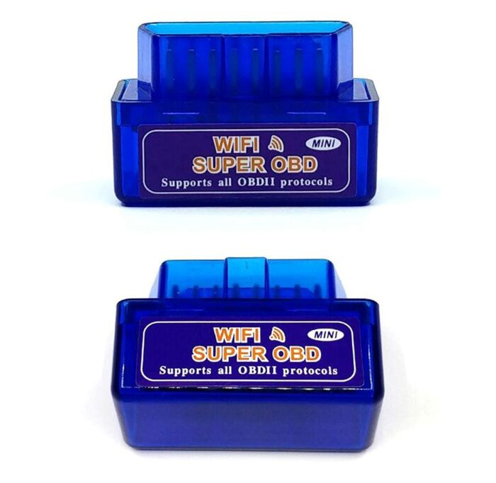 Super AuCAR Mini Elm327 WIFI OBD2 V1.5 Elm 327 V 1.5 OBD 2 Car Diagnostic-Tool Scanner Elm-327 OBDII Adapter Auto Diagnostic Tool - Image 2