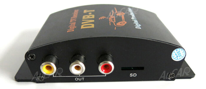 AuCAR DVB-T/T2/ATSC Car Digital TV HD MPEG-4 Tuner Receiver Two Antenna 140-200km/h Two Chip Tuner DVB T BOX - Image 4