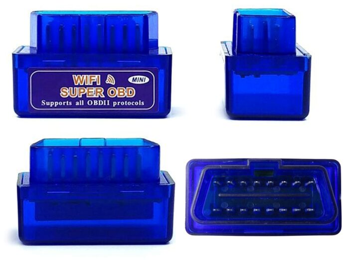 Super AuCAR Mini Elm327 WIFI OBD2 V1.5 Elm 327 V 1.5 OBD 2 Car Diagnostic-Tool Scanner Elm-327 OBDII Adapter Auto Diagnostic Tool - Image 4