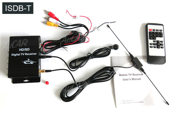 AuCAR DVB-T/T2/ATSC Car Digital TV HD MPEG-4 Tuner Receiver Two Antenna 140-200km/h Two Chip Tuner DVB T BOX - Image 10