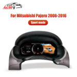 AuCAR Android 9.0 Instrument Cluster Panel for Mitsubishi Pajero 2006-2016 Car GPS Navigation Multimedia Stereo - Image 5