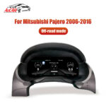 AuCAR Android 9.0 Instrument Cluster Panel for Mitsubishi Pajero 2006-2016 Car GPS Navigation Multimedia Stereo - Image 8